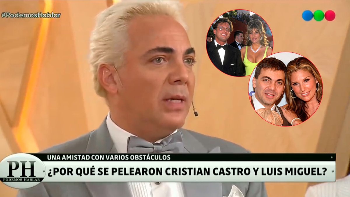 Cristian Castro reveló el motivo de la pelea con Luis Miguel: Me decepcionó