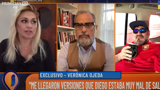 Verónica Ojeda en Intrusos: Fue emotivo y triste ver a mi hijo consolar a su papá