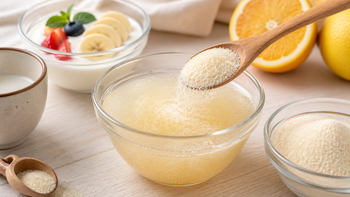 La gelatina sin sabor es una forma accesible de incorporar colágeno a la dieta, con bajo aporte calórico y beneficios para distintas funciones del organismo. La gelatina sin sabor es una forma accesible de incorporar colágeno a la dieta, con bajo aporte calórico y beneficios para distintas funciones del organismo.