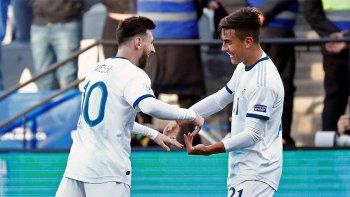 Dybala toma confianza: Creo que demostré que puedo jugar con Messi