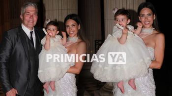 Las fotos de la superfiesta de bautismo de Sarah, la hija de Barby Franco y Fernando Burlando