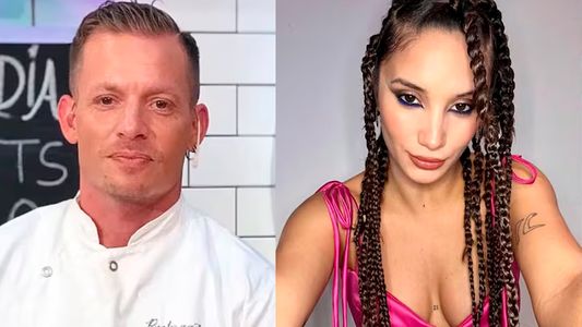 Santiago del Azar se cansó y apuntó con todo contra Melody Luz por tratarlo de violento