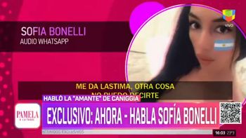 Sofía Bonelli, la novia de Claudio Caniggia: Pobre mujer, me da lástima