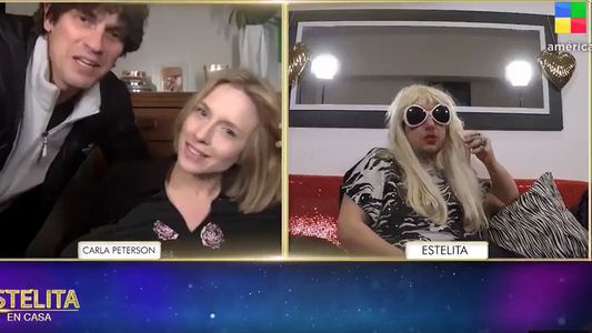 Carla Peterson y Martín Lousteau hablaron de su intimidad con Estelita: Estamos 24 por 7...