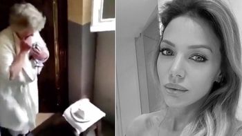 La historia que conmovió a Evangelina Anderson: vecinos sorprendieron a anciana por su cumpleaños en España