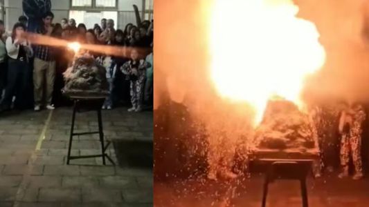 No debía estar ahí: el químico prohibido que causó la explosión en la escuela de Pergamino