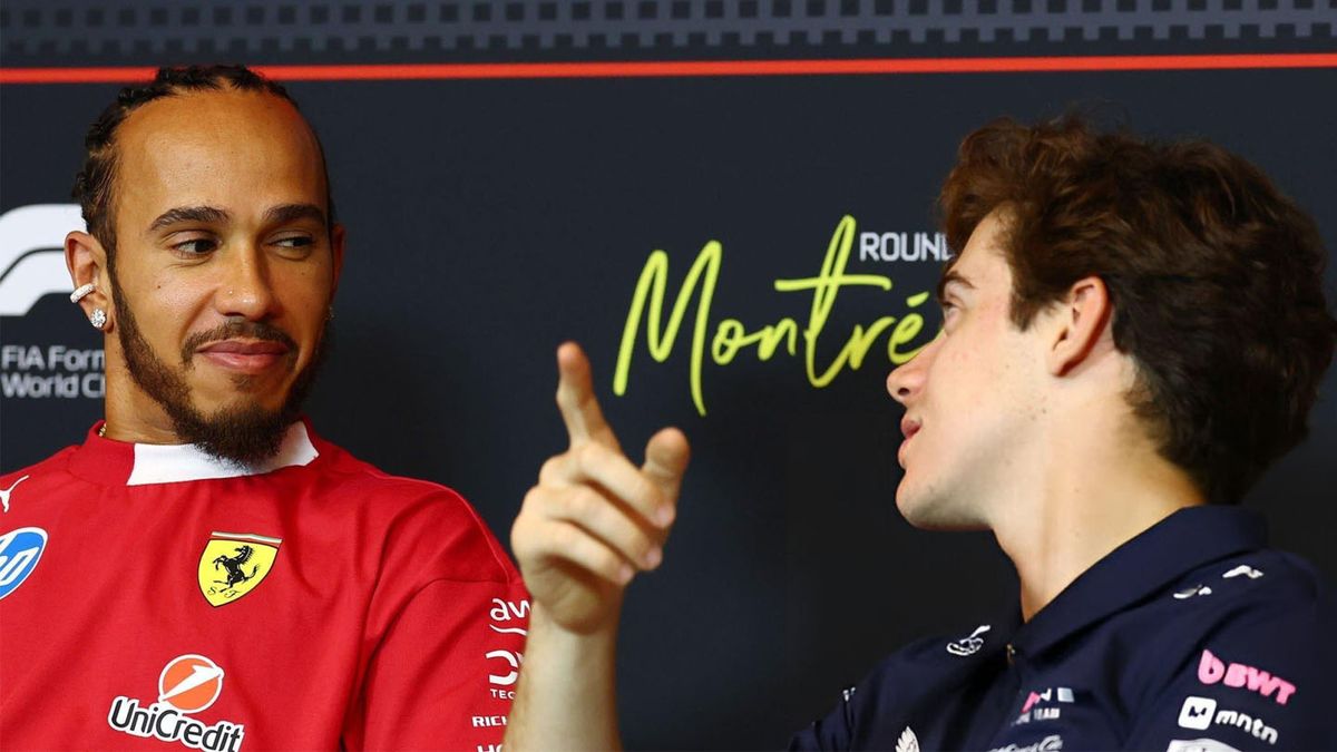 El divertido cruce entre Franco Colapinto y Hamilton en la previa del GP de Canadá