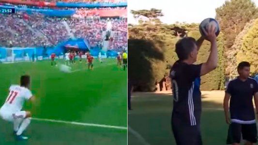 Insólito: en el Mundial hicieron un lateral peor que el que hizo Macri