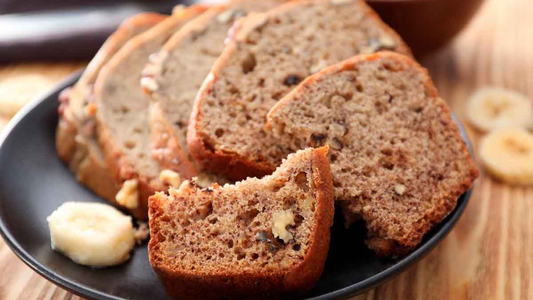 BIZCOCHUELO DE BANANA receta: receta fácil, postre saludable y CON BANANAS MADURAS