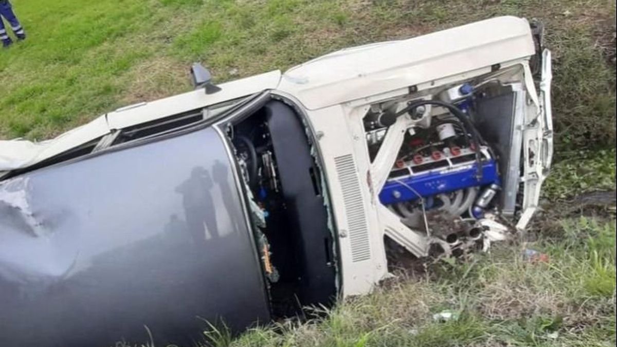 La imprudencia al volante casi causa una tragedia en el Acceso Oeste. (Foto: Seguridad Vial)