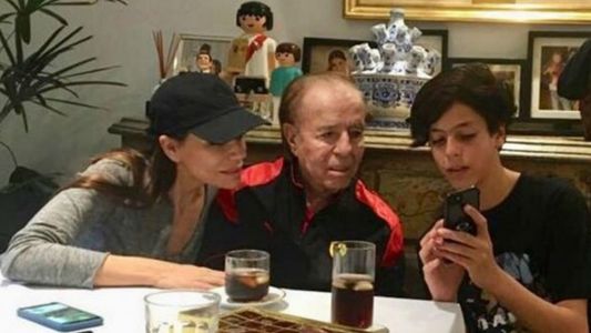 Carlos Menem necesita autorización judicial para ir a ver a Máximo