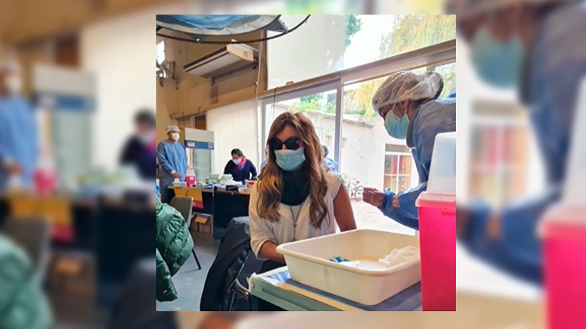 Marcela Tauro recibió la vacuna contra el coronavirus.