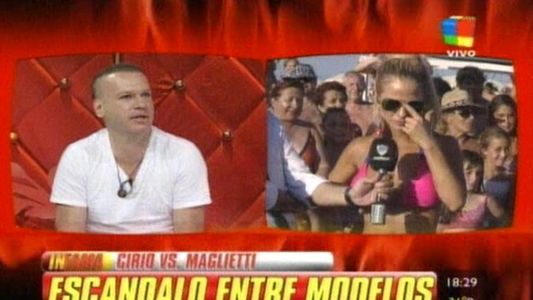 Jésica Cirio le pidió a Leandro Rud no desfilar con Maglietti