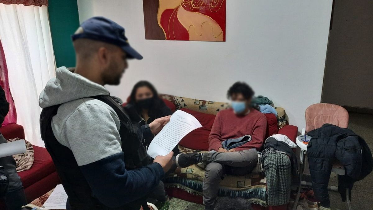 La detención se dio en el barrio porteño de Villa del Parque (Foto: Prefectura Naval Argentina).