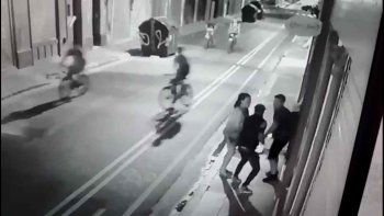 Apareció el video del momento en que balearon al turista sueco