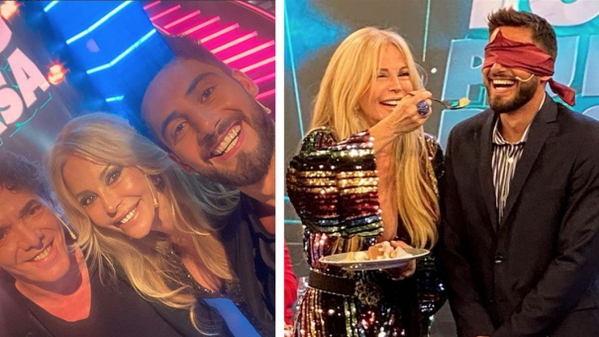 Graciela Alfano y Nico Occhiato compartieron pantalla en El Nueve en el programa 'Todo puede pasar'.&nbsp;