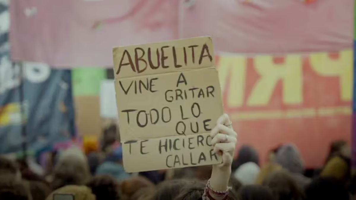 Ni Una Menos: miles de mujeres marcharon al Congreso. (Foto: gentileza TN)