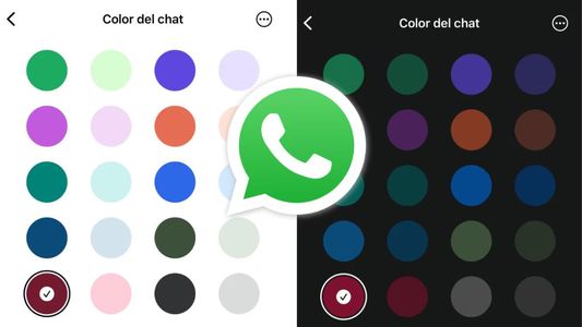 Así es como WhatsApp se renueva con más de 40 colores para personalizar tus chats