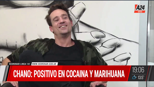 Confirman que Chano dio positivo de cocaína y marihuana