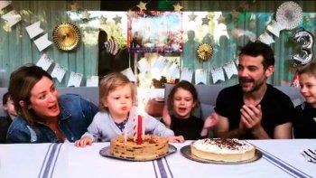 Increíble: la obsesión de Baltazar, el hijo de Paula Chaves y Pedro Alfonso, en su cumpleaños