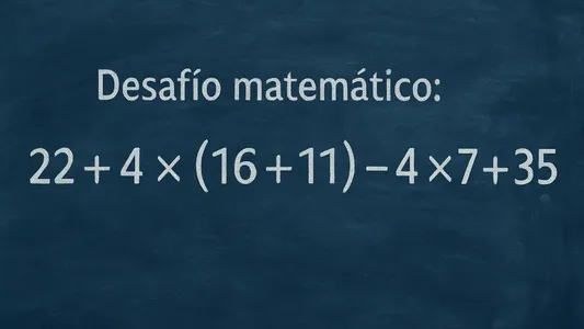 Desafío matemático: una mente brillante lo resuelve en menos de 10 segundos