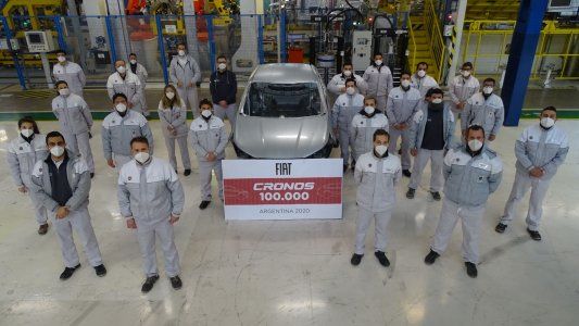 100.000 Fiat Cronos fabricados en Córdoba