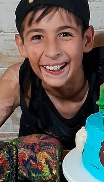 Joaquín Nahuel, el nene pastelero, denunció una estafa con su nombre en las redes