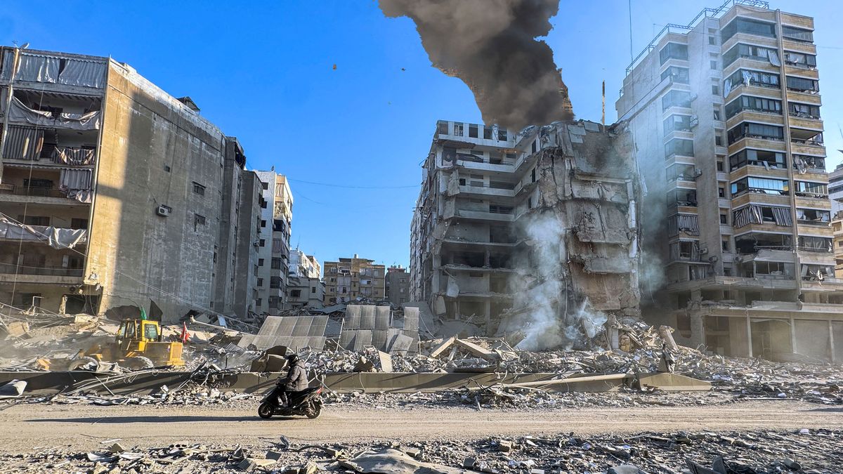 israel sigue con los bombardeos a Beirut