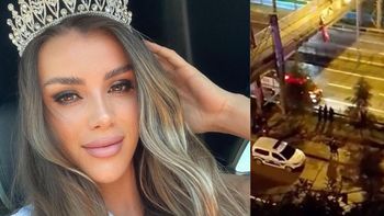 Murió una famosa modelo al caer de un puente mientras huía de un control policial