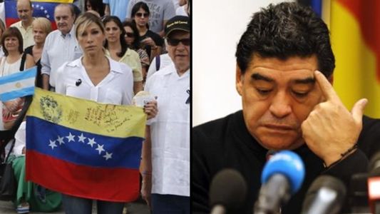 Catherine Fulop destrozó a Maradona: Hablan con la izquierda y comen con la derecha