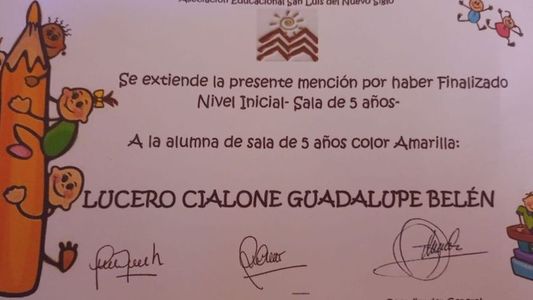 Guadalupe Lucero: su mamá recibió el diploma de su jardín, a seis meses de su desaparición