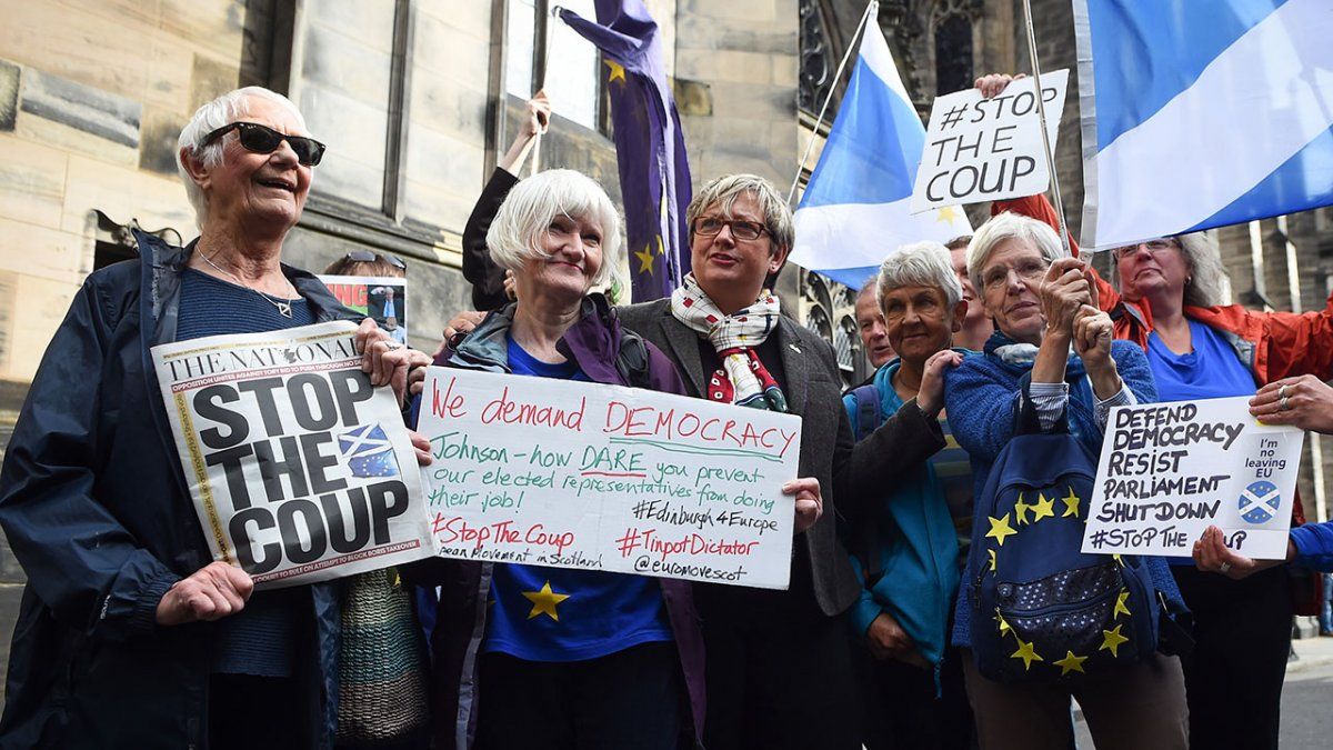 Brexit: un tribunal escocés declaró inconstitucional y nulo el cierre del Parlamento británico