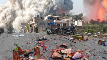 Tragedia por la explosión de una fábrica de fuegos artificiales: 13 muertos y más de 40 heridos