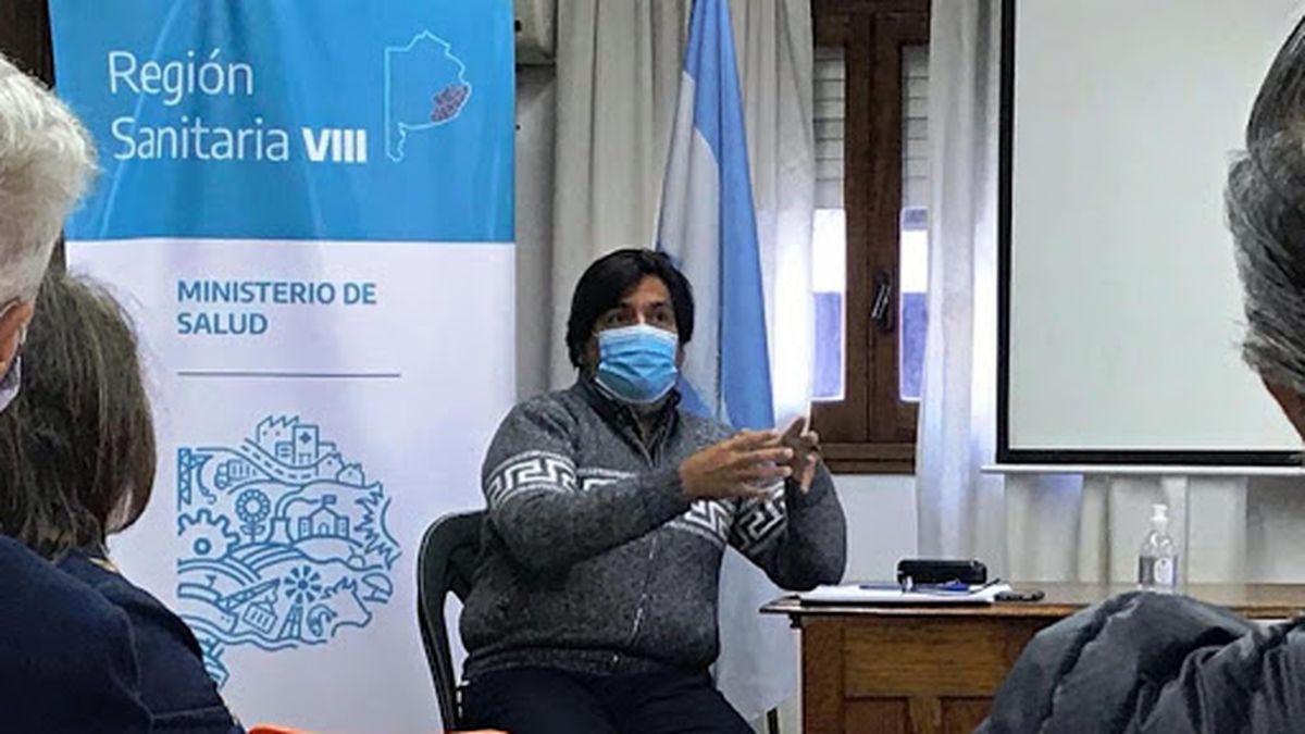 Gastón Vargas, titular de la Región Sanitaria VIII