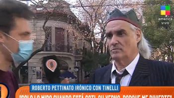 Reapareció Roberto Pettinato y se desquitó con Marcelo Tinelli
