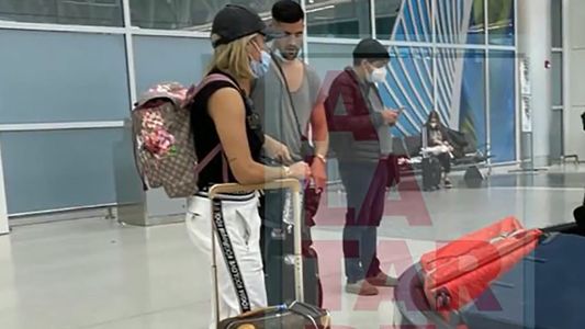 Rocío Oliva en Miami con su primer novio después de Diego Maradona