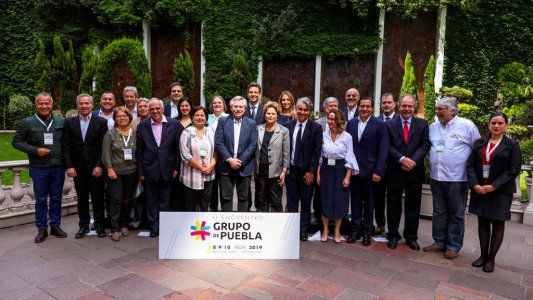 Alberto celebró la libertad de Lula ante el Grupo de Puebla y prometió poner de pie a América Latina