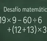 Desafío matemático: ¿podés resolver esta cuenta antes de ver la solución?
