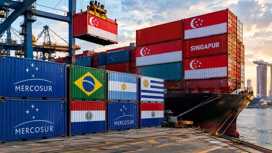 Acuerdo Mercosur-Singapur: en qué consiste la unión comercial que el Gobierno promulgó en el Boletín Oficial