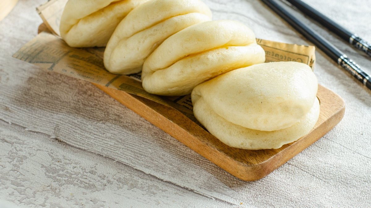 PAN BAOS receta casera: para rellenar con VARIEDAD de ingredientes