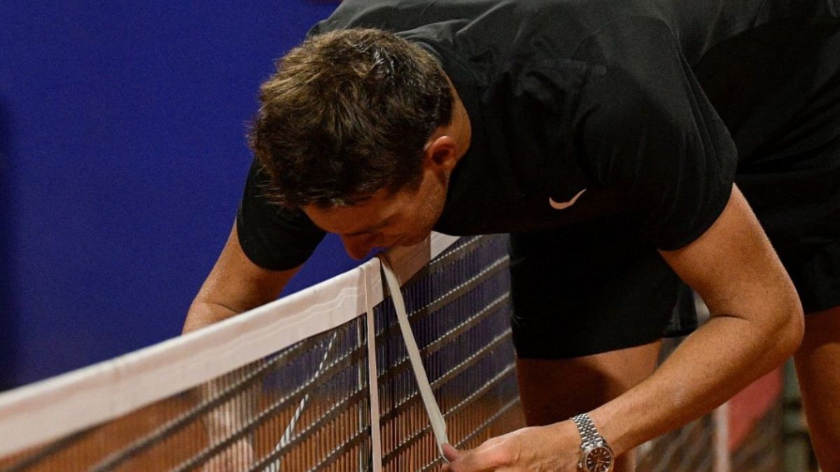 Del Potro colgó la vincha y emocionó a todo el estadio.&nbsp;