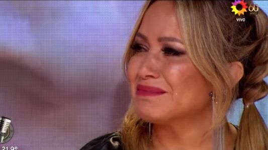 El llanto de Karina La Princesita en el homenaje por el Día de la Madre