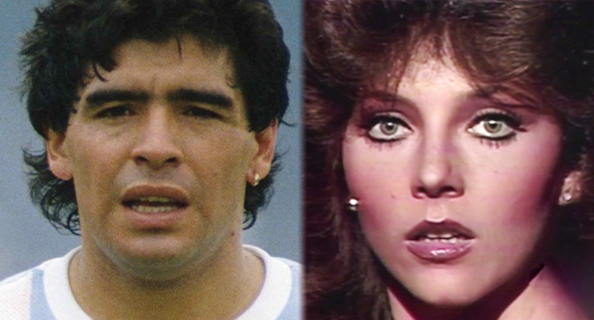 El romance no conocido entre Verónica Castro y Maradona
