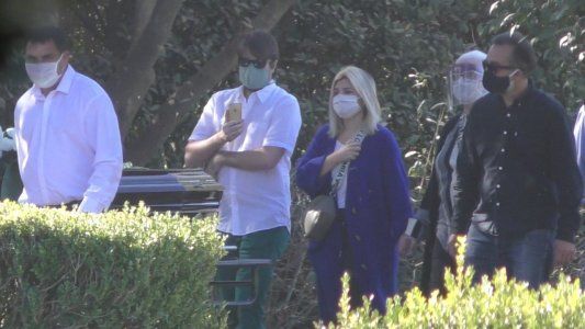 Un hijo y los dos hermanos de Sergio Denis lo despidieron en el cementerio Memorial de Pilar