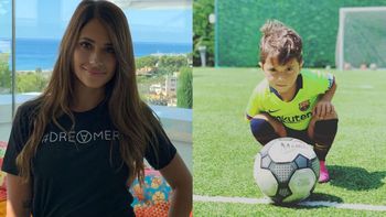 Antonela Roccuzzo a su hijo Mateo: Nunca dejes de ser ese personaje tan lindo que nos alegra la vida
