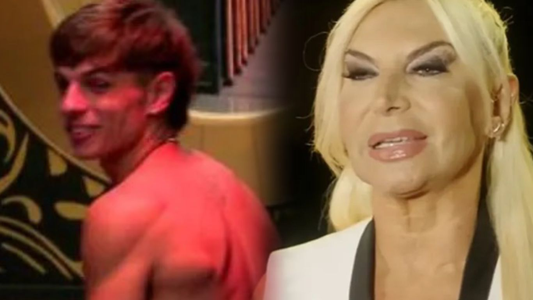 El desubicado toqueteo de Yanina Zilli a Franco Zunino delante de sus compañeros en Gran Hermano