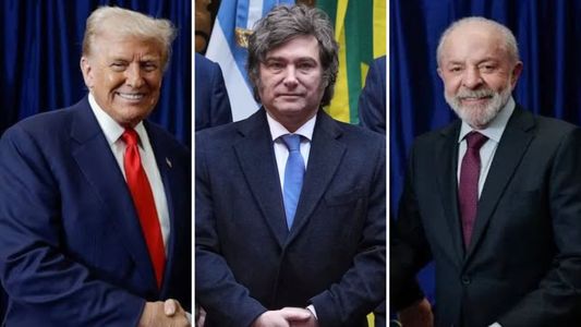 Según medios brasileños, Lula evalúa convocar a Milei y Trump para su asunción en Brasilia