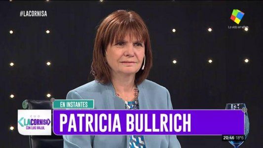 Bullrich sobre el protocolo: Nunca pensé que iba a generar una discusión extrema algo que da certezas