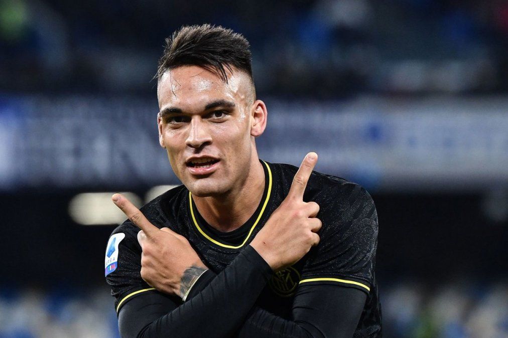 Lautaro Martínez continúa en estado de gracia: marcó otro gol para que el Inter gane un partido clave ante Napoli