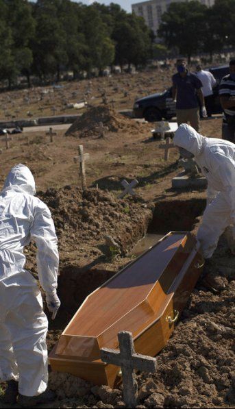 Brasil pelea de cerca con Rusia como el segundo país con más casos de COVID-19